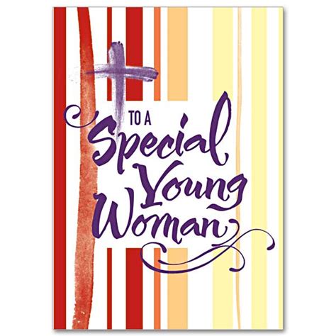 To A Special Young Woman Young Adult Birthday Card