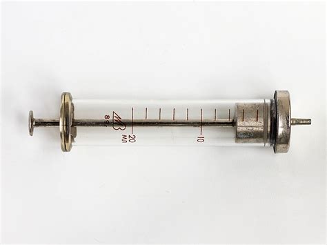 Vintage Soviet Glass Syringe Reusable Syringe Multi Shot Etsy