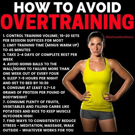 How To Avoid Overtraining Knowing Exactly How To Weight Train Can Be