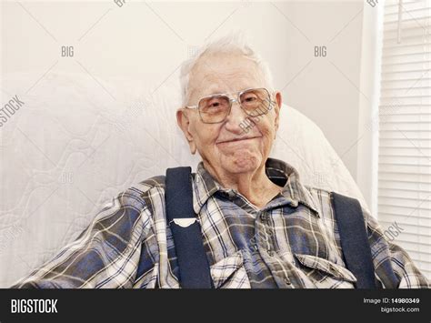 Elderly Man Smiling Image Photo Free Trial Bigstock