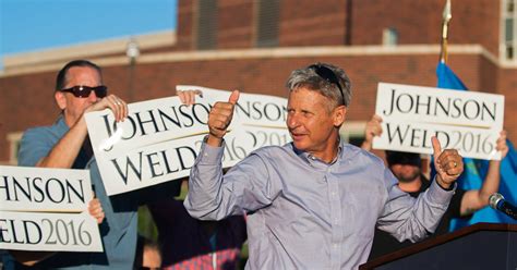 Gary Johnson Sees This Election As The Libertarians Big Moment The
