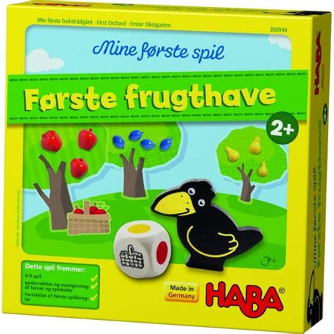 Min første frugthave brætspil - HABA - Klovnen Tulle's legetøj