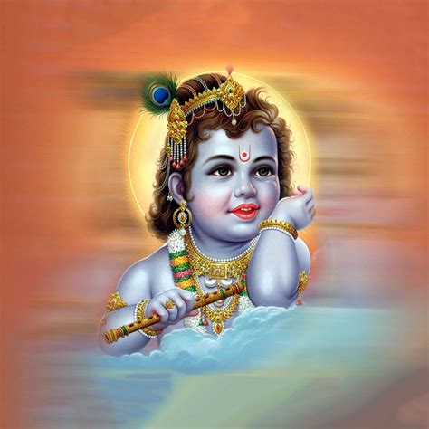 Picture Of Lord Krishna As A Baby - PictureMeta