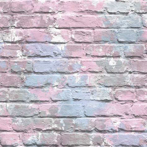 Choose from paintable textured wallpapers to add interest, or explore paintable lining wallpapers to give your walls a smooth finish. Muriva Painted Brick Pattern Wallpaper Paint Splash Colourful Modern Textured | eBay
