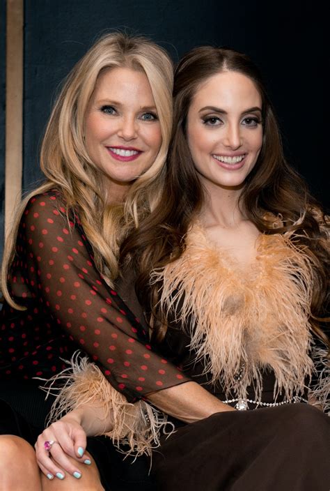 Christie Brinkley Poses With Daughter Alexa Ray Joel For A Totally