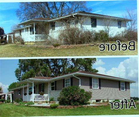 Painting Vinyl Siding Before And After Home Design Ideas Painting