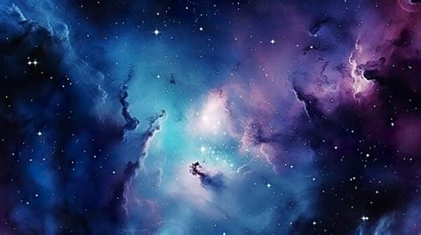 Premium Ai Image Subtle Galaxy In Purple And Blue And Black And White