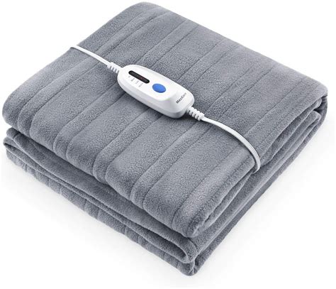Electric Heated Blanket Full Size 77 X 84 Heated Throw For Whole