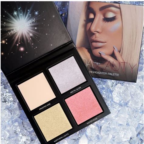 Authentic Huda Beauty Winter Solstice Highlighter Palette Beauty