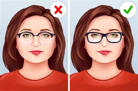 How To Choose Glasses For Your Face Shape 5 Minute Crafts