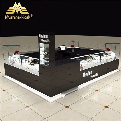 Myshine Customized Commercial Jewellery Display Showcase Interior