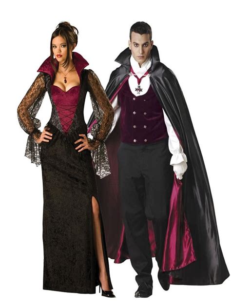 Free Printable Vampire Couples Halloween Costumes