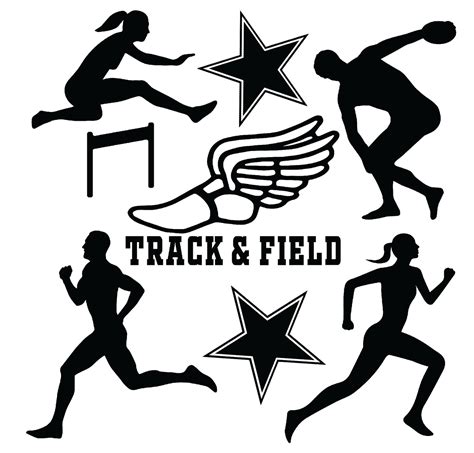Track And Field Half Sheet Misc Must Purchase 2 Half Sheets You
