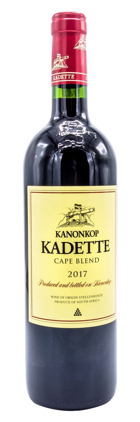 2017 Kanonkop Red Kadette 750ml Acker Wines Fine Wine Auctions