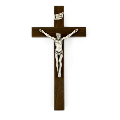 Walnut Shroud Of Turin Crucifix The Catholic T Store