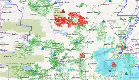 Update Ark Entergy Outages Down From 25000 To 800 As Of 10 Am