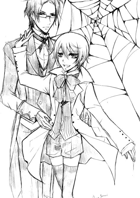 Black Butler Coloring Pages At Free Printable Colorings Pages To Print And Color