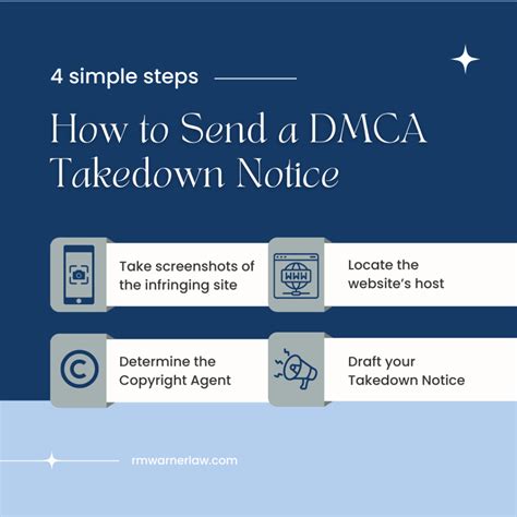 What Does A Dmca Takedown Mean Rm Warner Law