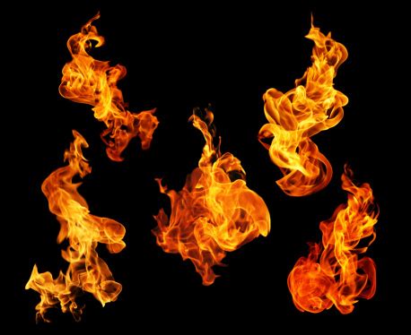 Find & download free graphic resources for flame background. Fire Flames Collection Isolated On Black Background Stock ...
