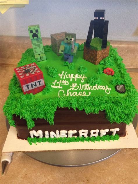 32 Elegant Photo Of Minecraft Birthday Cake Birijus Minecraft