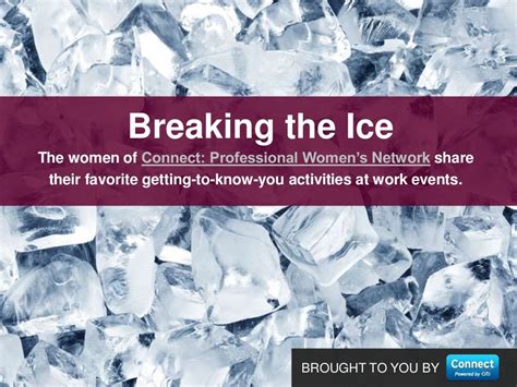 Ice Breakers That Arent Awkward Ice Breakers Ice Breakers For Women