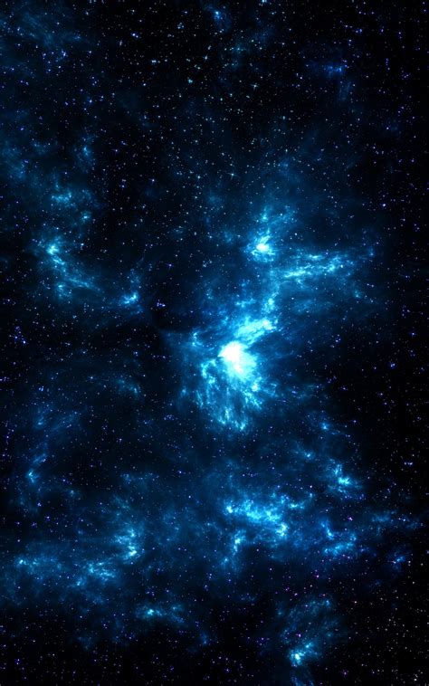Galaxy Blue Background 4k 4k Blue Space Wallpaper Hd Wallpaper Space