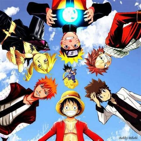 Naruto Bleach And One Piece Crossover Anime Amino