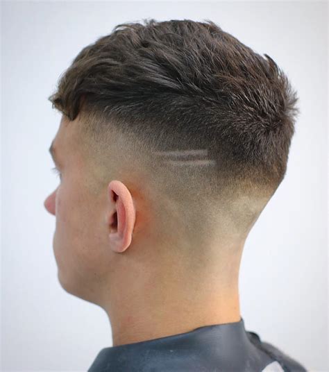 Hairstyle Shaved On Back Of Head Wavy Haircut