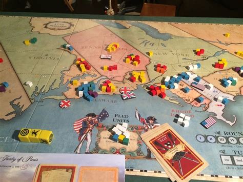 Board Game War And Strategy Games 1775 Rebellion Toko Board Game