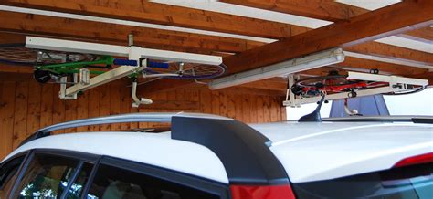 When the bike is not used, the garage organization bicycle hoist can help lift your bike to make more floor room. Ceiling Bike Lift for Garages, Hallways, Basements | flat-bike-lift