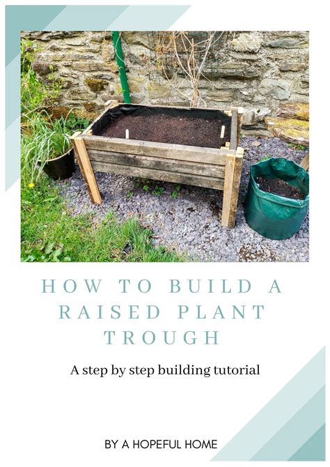 How I Built A Raised Plant Trough For Free Free Building Tutorial In