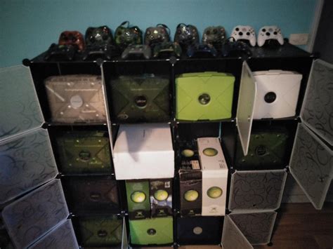 Updated Photo Of My Xbox Original Console Collection Including