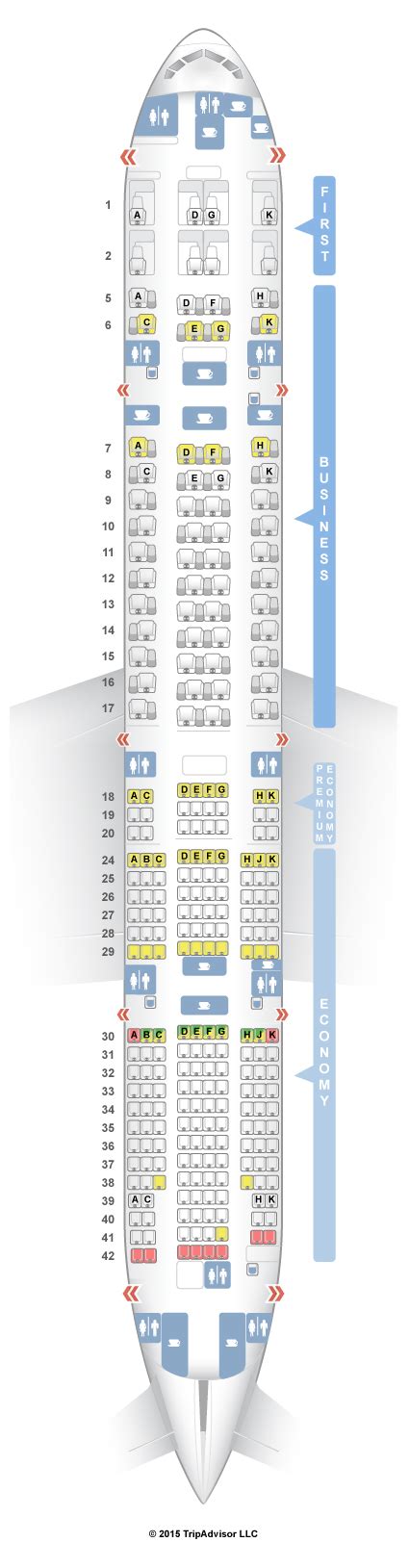 Seatguru Seat Map Ana Boeing 777 300er 77w V4