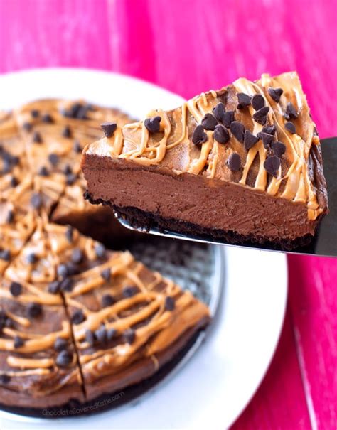 In a large bowl, combine cheese and peanut butter. Chocolate Peanut Butter Pie