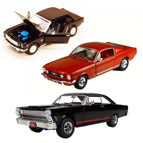 Best Of 1960s Muscle Cars Diecast Set 74 Set Of Three 124 Scale Diecast Model Cars