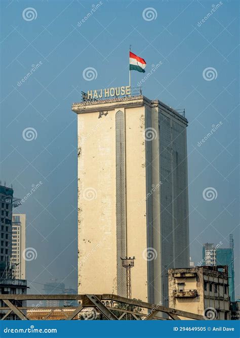 Building Haj House Ramabai Ambedkar Road Bombay Mumbai Editorial Image