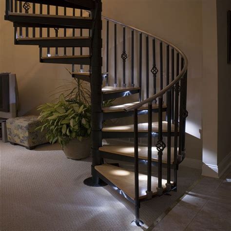 Interior Cast Wrought Iron Spiral Staircase Design