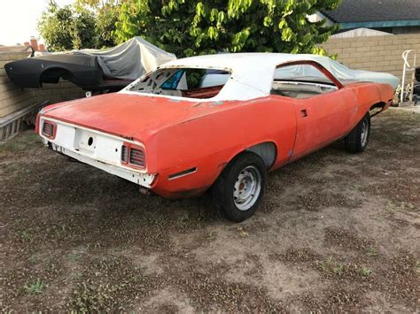 Very Solid 1971 Plymouth Barracuda Project Project Cars For Sale