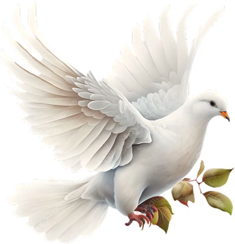 Colombe Blanche Png Pigeon Blanc Colombe De La Paix Illustration