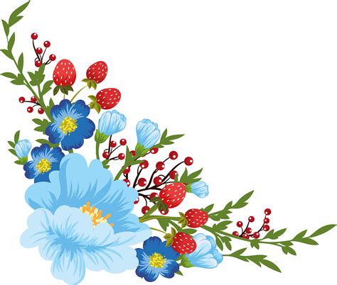 Floral Bunga Png Clipart Background Png Play