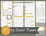 Pictures of Large School Planner