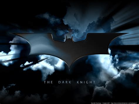 77 Dark Knight Logo Wallpaper