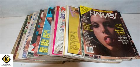 1970 Vintage Adult Magazines