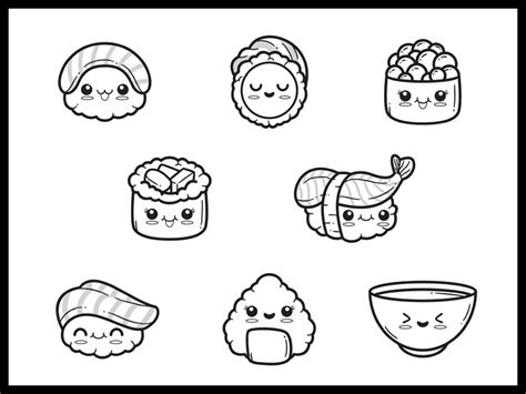 Dibujos kawaii para colorear: ¡Descárgalos y diviértete! - ikigai