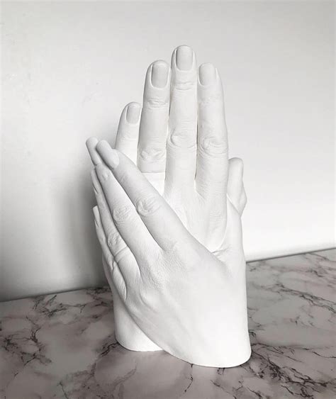 A Couples Hand Cast Produced A Few Weeks Ago For A 25th
