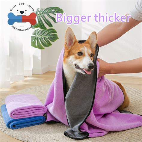 Dog Towel Dog Blanket For Dogs And Cats Upgraded Thicken Super
