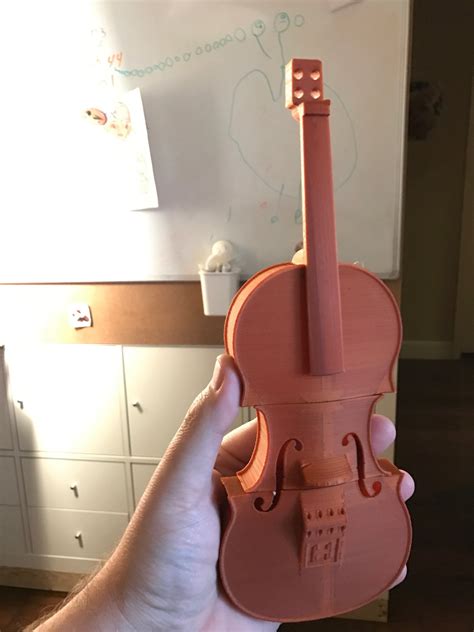 3d Printing A Violin Part 1 — 1 Project A Week