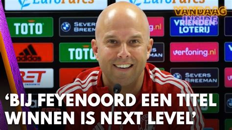 Bij Feyenoord Een Titel Winnen Is Next Level Vandaag Inside Youtube