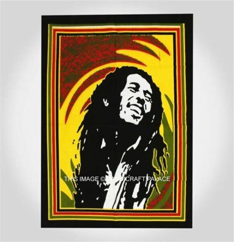 Bob Marley One Love Tapestry Wall Hanging Throw Poster Flag Cotton