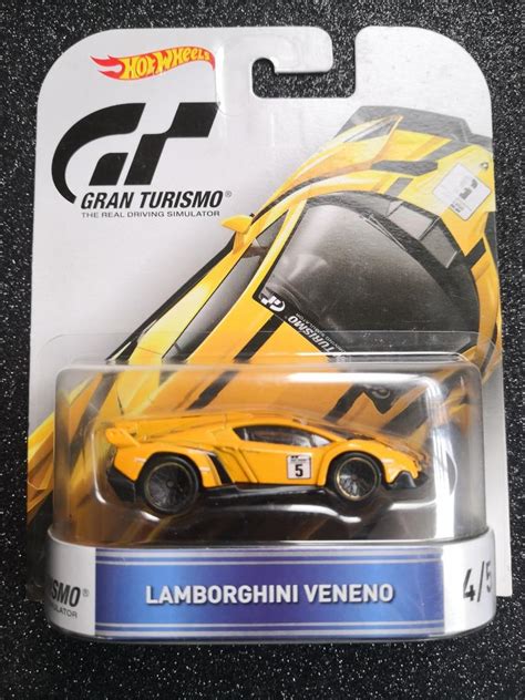 Hot Wheels Lamborghini Veneno Gran Turismo Premium Retro Entertainment